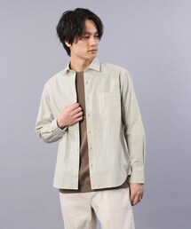 TAKEO KIKUCHI | カラーレイヤード チェック シャツ(シャツ/ブラウス)