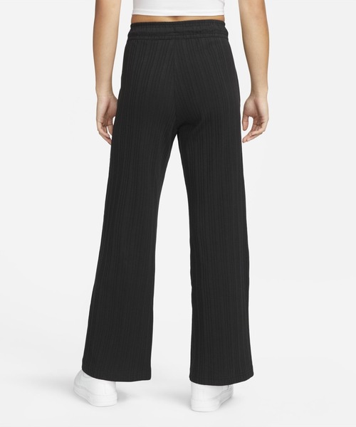 NIKE（ナイキ）の「ナイキ スポーツウェア ウィメンズ リブド ジャージー ワイド レッグ パンツ / Nike Sportswear