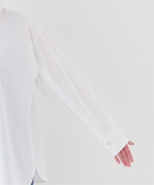CINOH（チノ）の「【CINOH/チノ】WHITE SLIT SLEEVE シャツ（シャツ