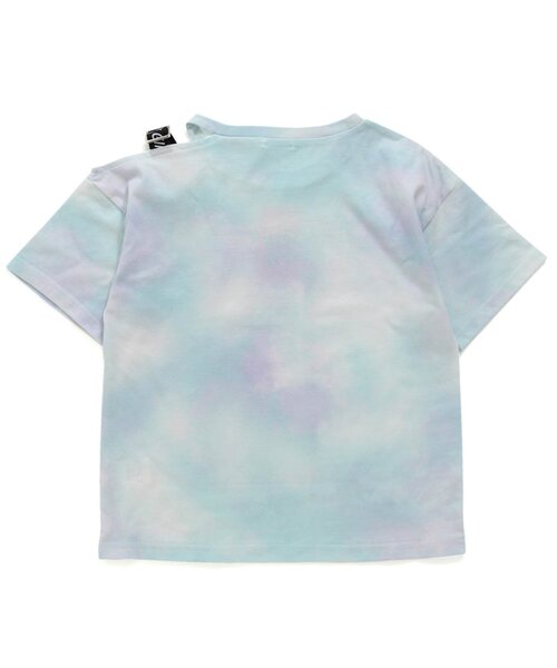 algy（アルジー）の「ショルダーロゴタイダイT（Tシャツ/カットソー・キッズ・イエロー/ミント/ラベンダー・SMALL/MEDIUM/X-SMALL/XX-SMALL）」の12枚目の写真