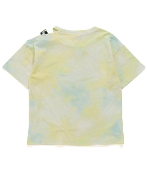 algy（アルジー）の「ショルダーロゴタイダイT（Tシャツ/カットソー・キッズ・イエロー/ミント/ラベンダー・SMALL/MEDIUM/X-SMALL/XX-SMALL）」の13枚目の写真