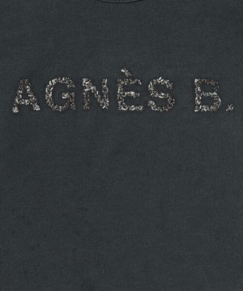 agnes b.（アニエスベー）の「K336 L TS ベビー Tシャツ（Tシャツ/カットソー・キッズ・グレー系その他・2YEAR/18M/1YEAR）」の3枚目の写真