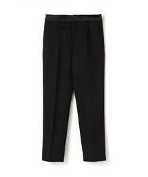 ウールツイル 1タックテーパードパンツ