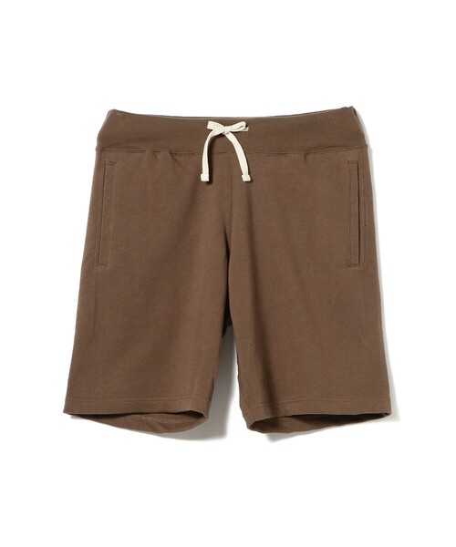 BEAMS PLUS（ビームスプラス）の「BEAMS PLUS / スウェット ショーツ（スウェットパンツ・メンズ・アッシュグレー/ブラック/ヘザーグレー/ネイビー/オレンジ/イエロー/ダークグリーン/オフホワイト/ブラウン/グリーン/カーキ/サックスブルー・L/S/XL/M）」の5枚目の写真