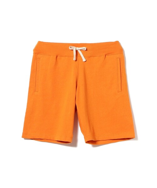 BEAMS PLUS（ビームスプラス）の「BEAMS PLUS / スウェット ショーツ（スウェットパンツ・メンズ・アッシュグレー/ブラック/ヘザーグレー/ネイビー/オレンジ/イエロー/ダークグリーン/オフホワイト/ブラウン/グリーン/カーキ/サックスブルー・L/S/XL/M）」の12枚目の写真