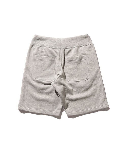 BEAMS PLUS（ビームスプラス）の「BEAMS PLUS / スウェット ショーツ（スウェットパンツ・メンズ・アッシュグレー/ブラック/ヘザーグレー/ネイビー/オレンジ/イエロー/ダークグリーン/オフホワイト/ブラウン/グリーン/カーキ/サックスブルー・L/S/XL/M）」の20枚目の写真