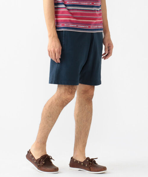 BEAMS PLUS（ビームスプラス）の「BEAMS PLUS / スウェット ショーツ（スウェットパンツ・メンズ・アッシュグレー/ブラック/ヘザーグレー/ネイビー/オレンジ/イエロー/ダークグリーン/オフホワイト/ブラウン/グリーン/カーキ/サックスブルー・L/S/XL/M）」の9枚目の写真