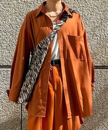 renya made in INTER FACTORY | ファッションインフルエンサー renya　- oversize backtack shirt/オーバーサイズバックタックシャツ made in INTER FACTORY(シャツ/ブラウス)