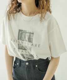 used加工フォトプリントTシャツ