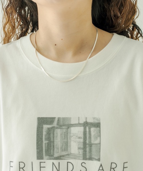 mystic（ミスティック）の「used加工フォトプリントTシャツ（Tシャツ/カットソー・レディース・オフホワイト・FREE）」の10枚目の写真