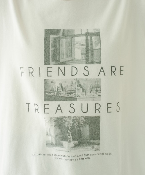 mystic（ミスティック）の「used加工フォトプリントTシャツ（Tシャツ/カットソー・レディース・オフホワイト・FREE）」の13枚目の写真