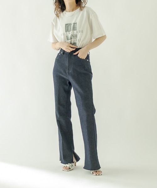 mystic（ミスティック）の「used加工フォトプリントTシャツ（Tシャツ/カットソー・レディース・オフホワイト・FREE）」の14枚目の写真