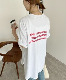 reca | バックプリントロゴロンTシャツ(Tシャツ/カットソー)