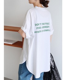 reca | バックプリントロゴロンTシャツ(Tシャツ/カットソー)