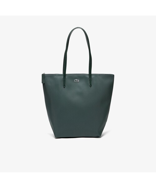 LACOSTE(ラコステ)の「L.12.12 CONCEPT バーティカルトートバッグ(トートバッグ・レディース・ブラック/ダークネイビー/ピンクベージュ/レッド/ダークグリーン・FREE)」の3枚目の写真