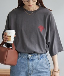 【WEB限定】ワンポイント刺繍半袖Tシャツ