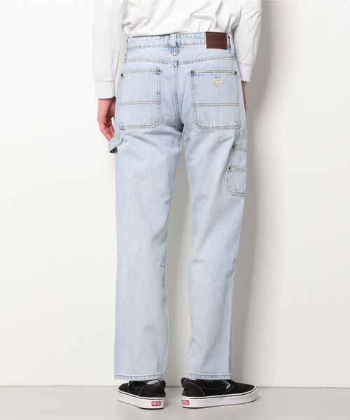 Guess(ゲス)の「GUESS Originals Kit Carpenter Denim Pants(デニムパンツ・メンズ・ライトインディゴブルー・32inch/30inch/31inch/29inch/33inch)」の10枚目の写真