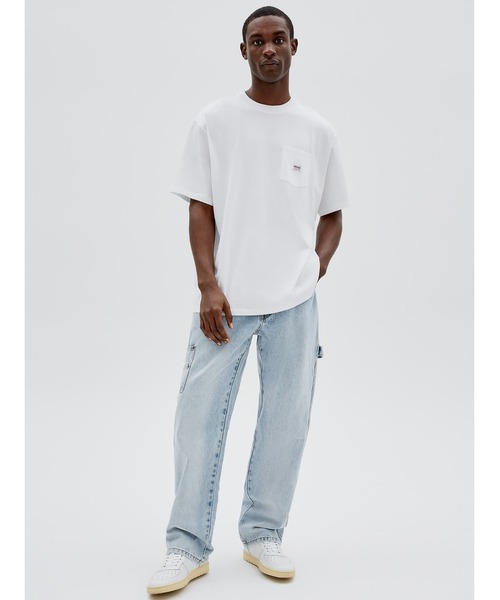 Guess(ゲス)の「GUESS Originals Kit Carpenter Denim Pants(デニムパンツ・メンズ・ライトインディゴブルー・32inch/30inch/31inch/29inch/33inch)」の6枚目の写真