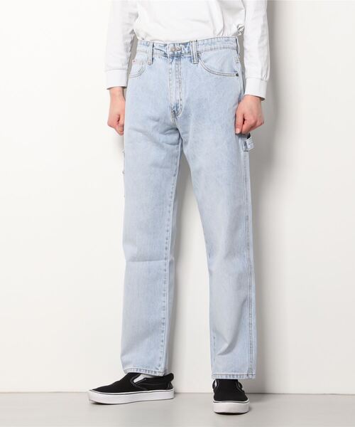 Guess(ゲス)の「GUESS Originals Kit Carpenter Denim Pants(デニムパンツ・メンズ・ライトインディゴブルー・32inch/30inch/31inch/29inch/33inch)」の8枚目の写真