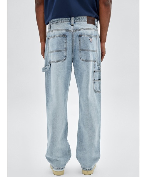 Guess(ゲス)の「GUESS Originals Kit Carpenter Denim Pants(デニムパンツ・メンズ・ライトインディゴブルー・32inch/30inch/31inch/29inch/33inch)」の14枚目の写真