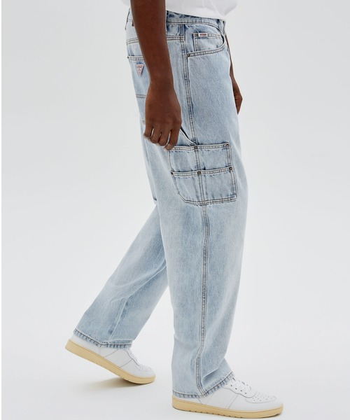 Guess(ゲス)の「GUESS Originals Kit Carpenter Denim Pants(デニムパンツ・メンズ・ライトインディゴブルー・32inch/30inch/31inch/29inch/33inch)」の11枚目の写真
