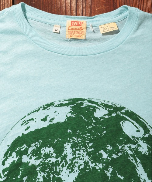 Levi's(リーバイス)の「LEVI'S(R) VINTAGE CLOTHING グラフィックTシャツ PLANET EARTH BLUE GREEN(Tシャツ/カットソー・メンズ・マルチ・L/M/XL/S)」の11枚目の写真