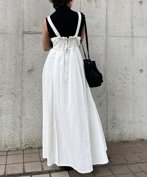 Ezick（エジック）の「ノースリリブプルオーバー（ニット/セーター・レディース・モカ/ブラック/ミント・FREE）」の12枚目の写真