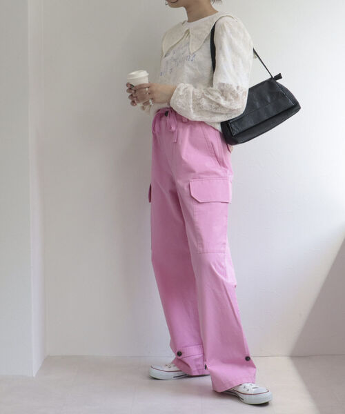 FREDDY フレディ　カーゴパンツ【新品タグ付き】 fredy repit（フレディレピ）の「裾タブカーゴパンツ（カーゴ