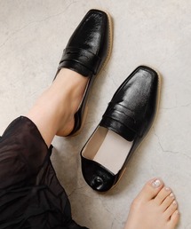 alala | メタリックローファー/かかとが踏めるバブーシュ　◇(ローファー)