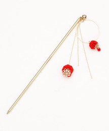 【カヤ】-SHIKI-四季 水引あわじ玉かんざし