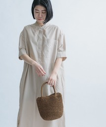 FORK&SPOON | FORK&SPOON　ストライプショートスリーブワンピース(ワンピース)