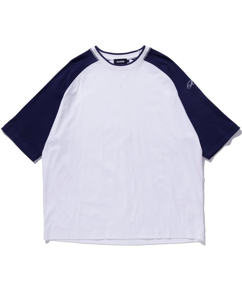 XLARGE（エクストララージ）の「THERMAL RAGLAN TEE（Tシャツ/カットソー・メンズ・ブラック/レッド/ネイビー・S/M/L/XL）」の8枚目の写真