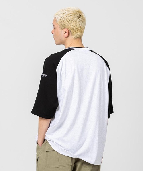 XLARGE（エクストララージ）の「THERMAL RAGLAN TEE（Tシャツ/カットソー・メンズ・ブラック/レッド/ネイビー・S/M/L/XL）」の7枚目の写真