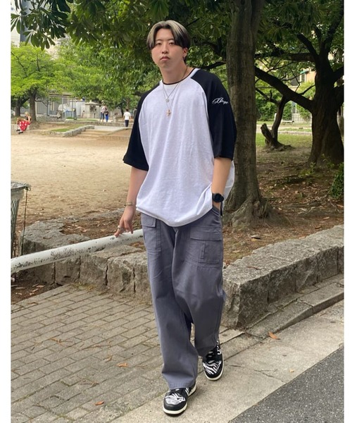 XLARGE（エクストララージ）の「THERMAL RAGLAN TEE（Tシャツ/カットソー・メンズ・ブラック/レッド/ネイビー・S/M/L/XL）」の15枚目の写真