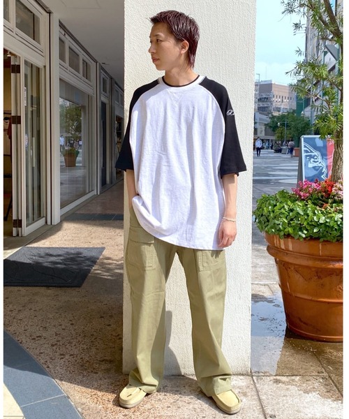 XLARGE（エクストララージ）の「THERMAL RAGLAN TEE（Tシャツ/カットソー・メンズ・ブラック/レッド/ネイビー・S/M/L/XL）」の17枚目の写真