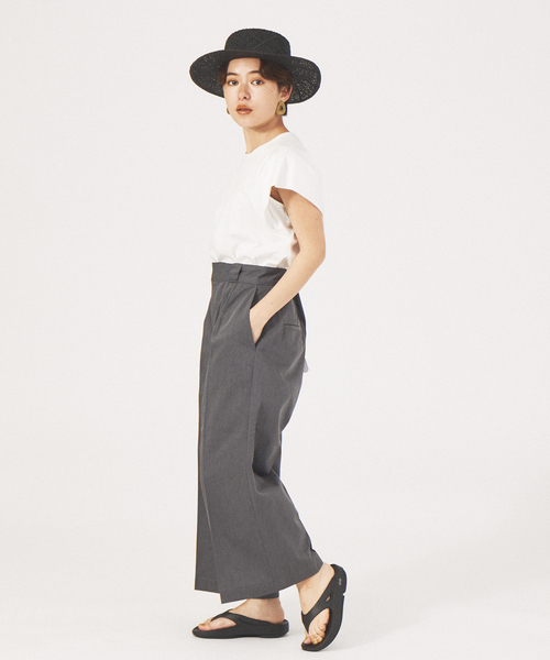 Abahouse Devinette（ドゥヴィネット）の「【RUBEN】ペーパーカンカンハット（ハット・レディース・ベージュ/ブラック・フリー）」の18枚目の写真