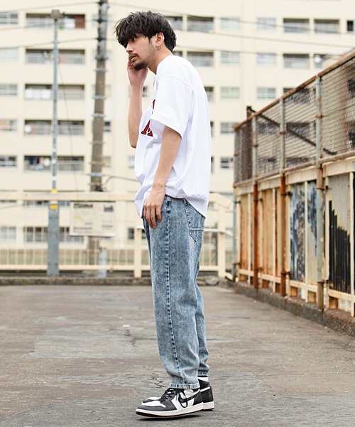 SILVER BULLET(シルバーバレット)の「『CavariA/キャバリア』USAコットンクルーネックアップリケ刺繍半袖Tシャツ(Tシャツ/カットソー・メンズ・ホワイト系1/ホワイト系2/ブラック系2/ベージュ系1/グリーン系2/ブルー系1・M/L)」の10枚目の写真