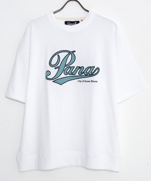 SILVER BULLET(シルバーバレット)の「『CavariA/キャバリア』USAコットンクルーネックアップリケ刺繍半袖Tシャツ(Tシャツ/カットソー・メンズ・ホワイト系1/ホワイト系2/ブラック系2/ベージュ系1/グリーン系2/ブルー系1・M/L)」の12枚目の写真