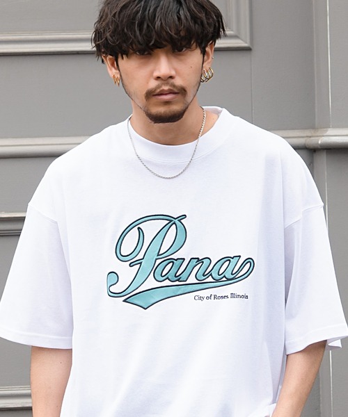 SILVER BULLET(シルバーバレット)の「『CavariA/キャバリア』USAコットンクルーネックアップリケ刺繍半袖Tシャツ(Tシャツ/カットソー・メンズ・ホワイト系1/ホワイト系2/ブラック系2/ベージュ系1/グリーン系2/ブルー系1・M/L)」の15枚目の写真