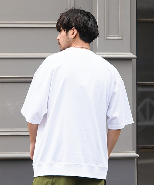 SILVER BULLET(シルバーバレット)の「『CavariA/キャバリア』USAコットンクルーネックアップリケ刺繍半袖Tシャツ(Tシャツ/カットソー・メンズ・ホワイト系1/ホワイト系2/ブラック系2/ベージュ系1/グリーン系2/ブルー系1・M/L)」の17枚目の写真