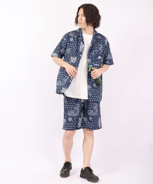 JEMORGAN（ジェーイーモーガン）の「JEMORGAN レトロ 総柄オープンカラー半袖シャツ（シャツ/ブラウス・メンズ・その他/レオパード/その他1/その他2・M/L）」の11枚目の写真