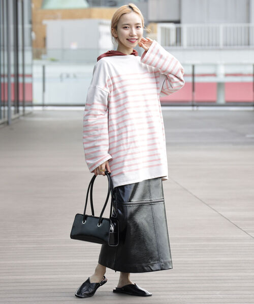 Ray BEAMS(レイビームス)の「Ray BEAMS / ステッチ バブーシュ(サンダル・レディース・オフホワイト/ブラック・24.5cm/23.5cm/25.0cm/23.0cm/24.0cm)」の11枚目の写真