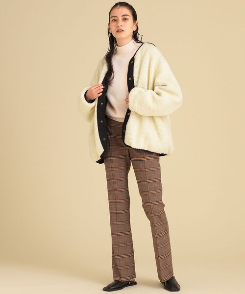 Ray BEAMS(レイビームス)の「Ray BEAMS / ステッチ バブーシュ(サンダル・レディース・オフホワイト/ブラック・24.5cm/23.5cm/25.0cm/23.0cm/24.0cm)」の13枚目の写真