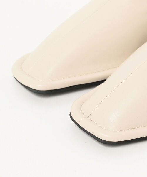 Ray BEAMS(レイビームス)の「Ray BEAMS / ステッチ バブーシュ(サンダル・レディース・オフホワイト/ブラック・24.5cm/23.5cm/25.0cm/23.0cm/24.0cm)」の21枚目の写真