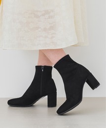 EVOL | 【EVOL】スクエア7cmヒールソフトストレッチブーツ IT9890(ブーツ)