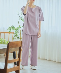 macocca（マコッカ）の「RESERU リセル ワイドパンツ ルームウェア マグワート（ヨモギ）加工（その他パンツ）」