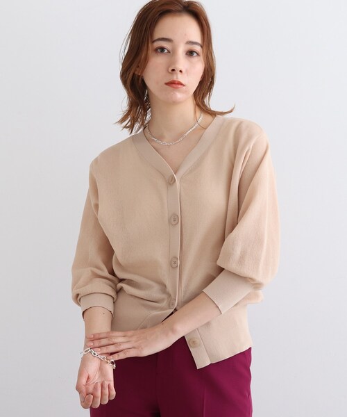 ルネ♡ Vネック シアーカーディガン 34 ルネ♡ Vネック シアー