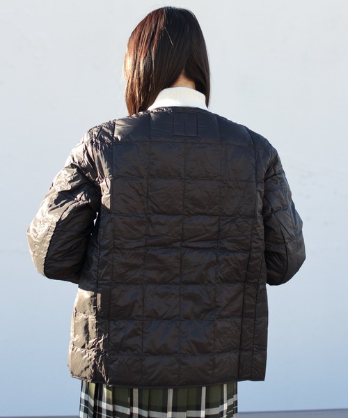 Gramicci（グラミチ）の「TAION×GRAMICCI/タイオン×グラミチ　インナーダウンジャケット　INNER DOWN JACKET　G2FU-J082-TG（ダウンジャケット/コート・メンズ・ブラック/ベージュ/オリーブ/カモフラージュ・M/L/XL）」の7枚目の写真