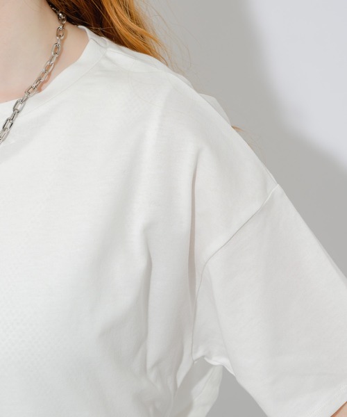 Lant Kalte（ラントカルテ）の「Lant Kalte メッシュカットアンサンブルワンピース（ワンピース・レディース・ブラック/ホワイト・FREE）」の12枚目の写真