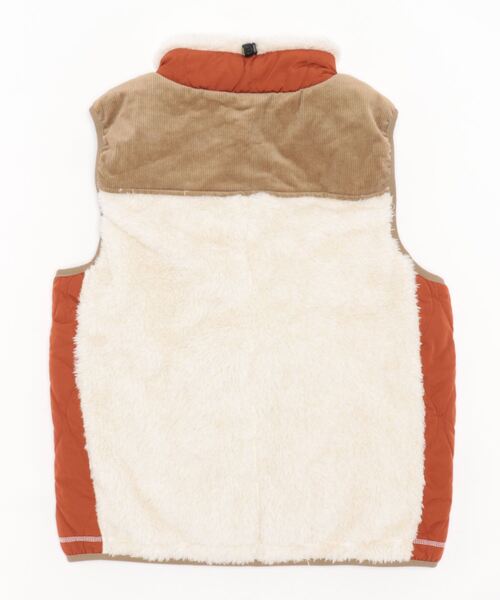 KRIFF MAYER Lady's Collection（クリフメイヤーレディースコレクション）の「シャギーボアベスト（ベスト・レディース・ベージュ/ネイビー/グレー/カーキ/モカ/ナチュラル/カラフル・MEDIUM/LARGE）」の10枚目の写真